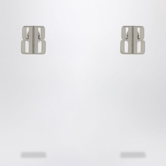 Balenciaga Women's Nano Xs Silver Stud Earrings - Picture 1 of 2